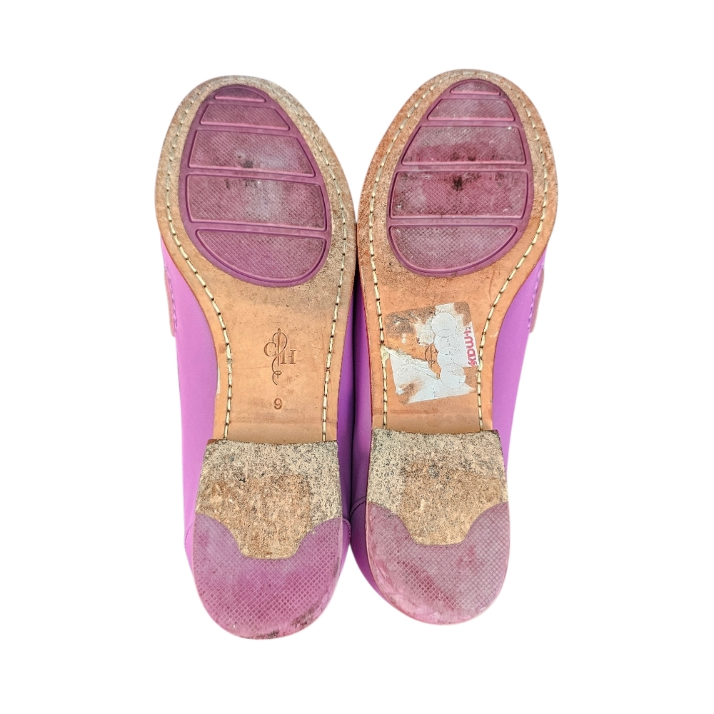 Cole Haan Monroe Nantucket Women's Lavender Lilac Moc Toe Driving Shoes 9B - Picture 5 of 8